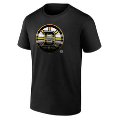 Boston Bruins Personalized Midnight Mascot Logo T-Shirt - Black | NHL sale