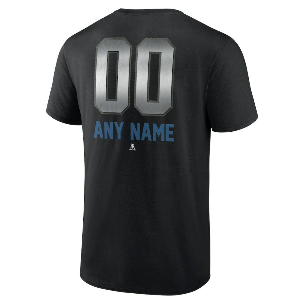 Colorado Avalanche Personalized Midnight Mascot Logo T-Shirt - Black | NHL Lifestyle