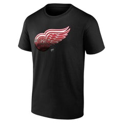 Detroit Red Wings Personalized Midnight Mascot Logo T-Shirt - Black | NHL discount