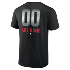 Detroit Red Wings Personalized Midnight Mascot Logo T-Shirt - Black | NHL discount