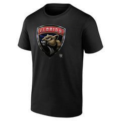 Florida Panthers Personalized Midnight Mascot Logo T-Shirt - Black | NHL on sale