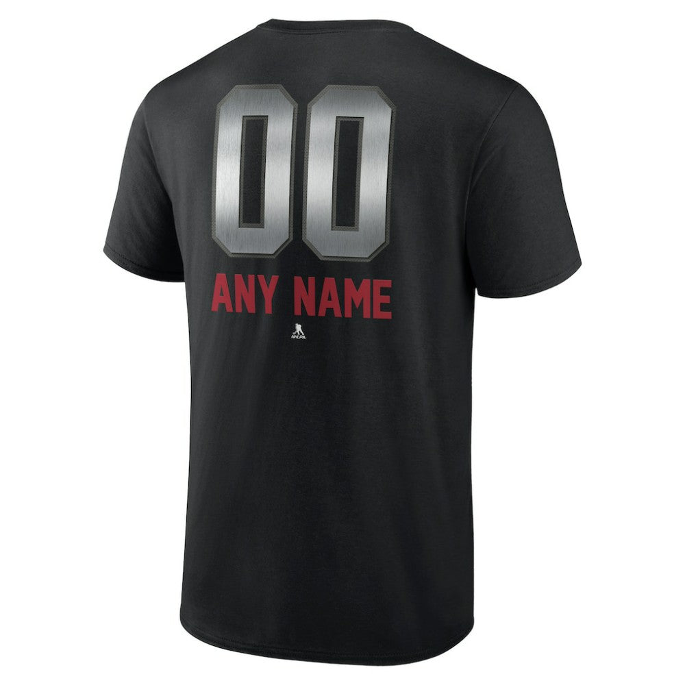 Montreal Canadiens Personalized Midnight Mascot Logo T-Shirt - Black | NHL near me