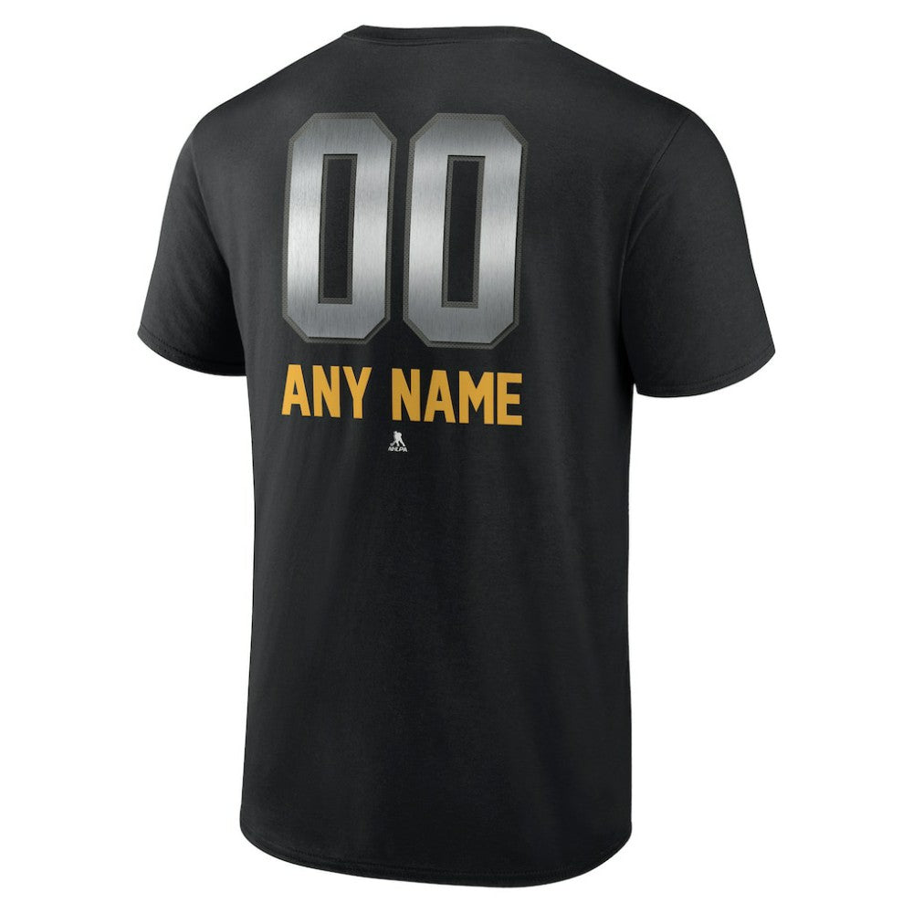 St. Louis Blues Personalized Midnight Mascot Logo T-Shirt - Black | NHL Clearance