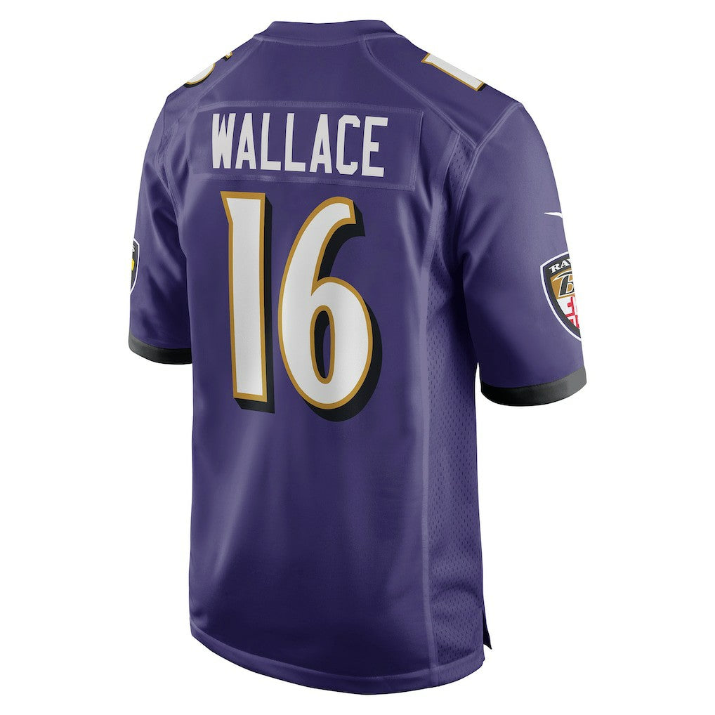 Tylan Wallace Baltimore Ravens Game Jersey - Purple - Nike