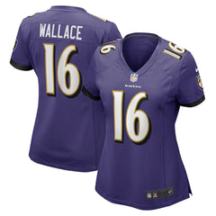 Tylan Wallace Baltimore Ravens Women's Game Jersey - Purple - Nike