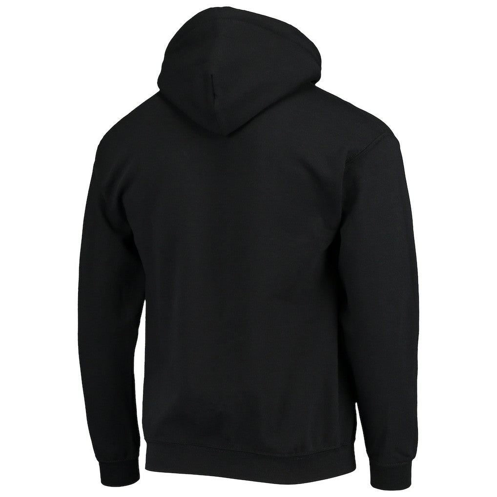 Las Vegas Raiders Junk Food Disney Mickey Quarterback Pullover Hoodie - Black - NFL