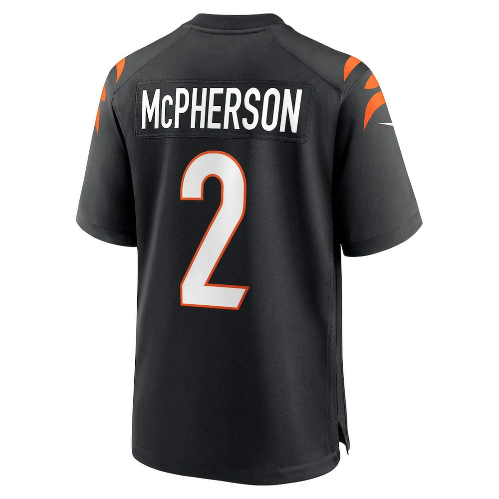 Evan McPherson Cincinnati Bengals Game Jersey - Black - Nike