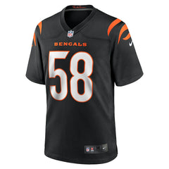 Joseph Ossai Cincinnati Bengals Game Jersey - Black - Nike