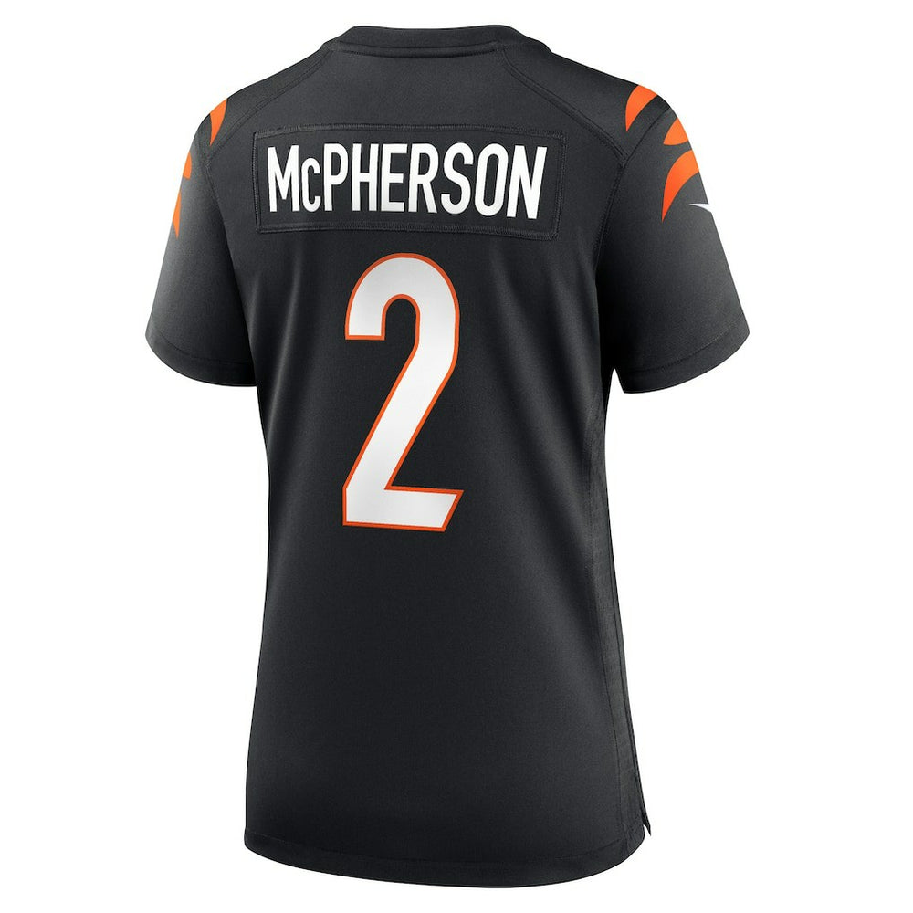 Evan McPherson Cincinnati Bengals Women's Game Jersey - Black - Nike