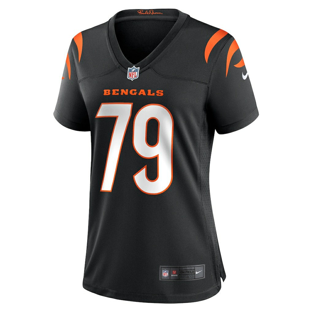 Jackson Carman Cincinnati Bengals Women's Game Jersey - Black - Nike