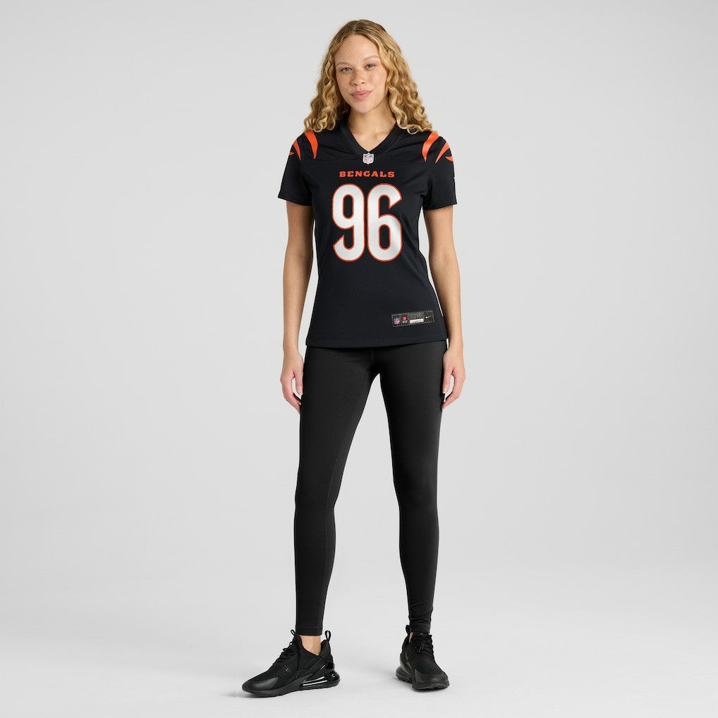 Cam Sample Cincinnati Bengals Women's Game Jersey - Black - Nike