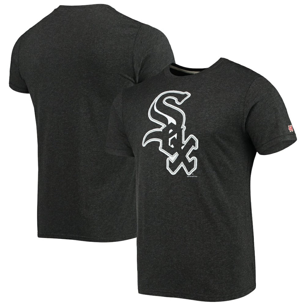 Chicago White Sox Homage Hand-Drawn Logo Tri-Blend T-Shirt Outlet