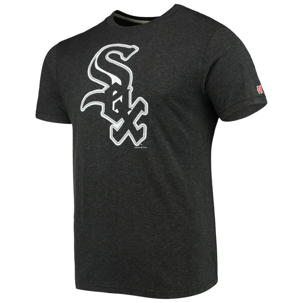 Chicago White Sox Homage Hand-Drawn Logo Tri-Blend T-Shirt Outlet