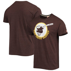 San Diego Padres Homage Hand-Drawn Logo Tri-Blend T-Shirt Near Me