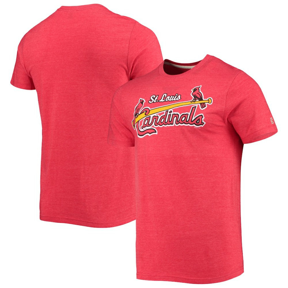 St. Louis Cardinals Homage Hand-Drawn Logo Tri-Blend T-Shirt for sale