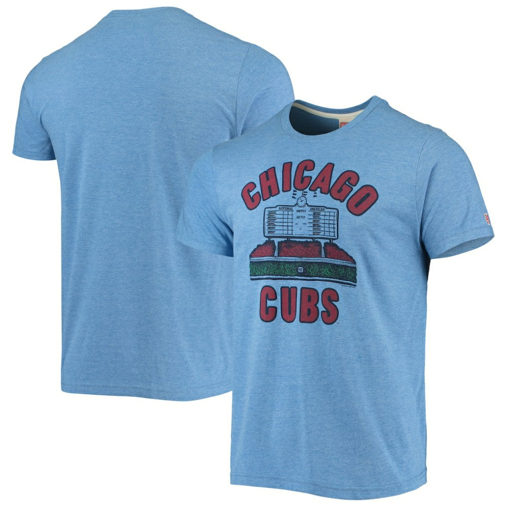 Chicago Cubs Homage Hyper Local Tri-Blend T-Shirt Online