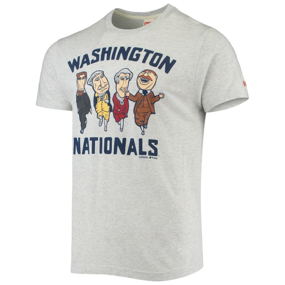 Washington Nationals Homage Hyper Local Tri-Blend T-Shirt Online