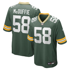Isaiah McDuffie Green Bay Packers Game Jersey - Green - Nike