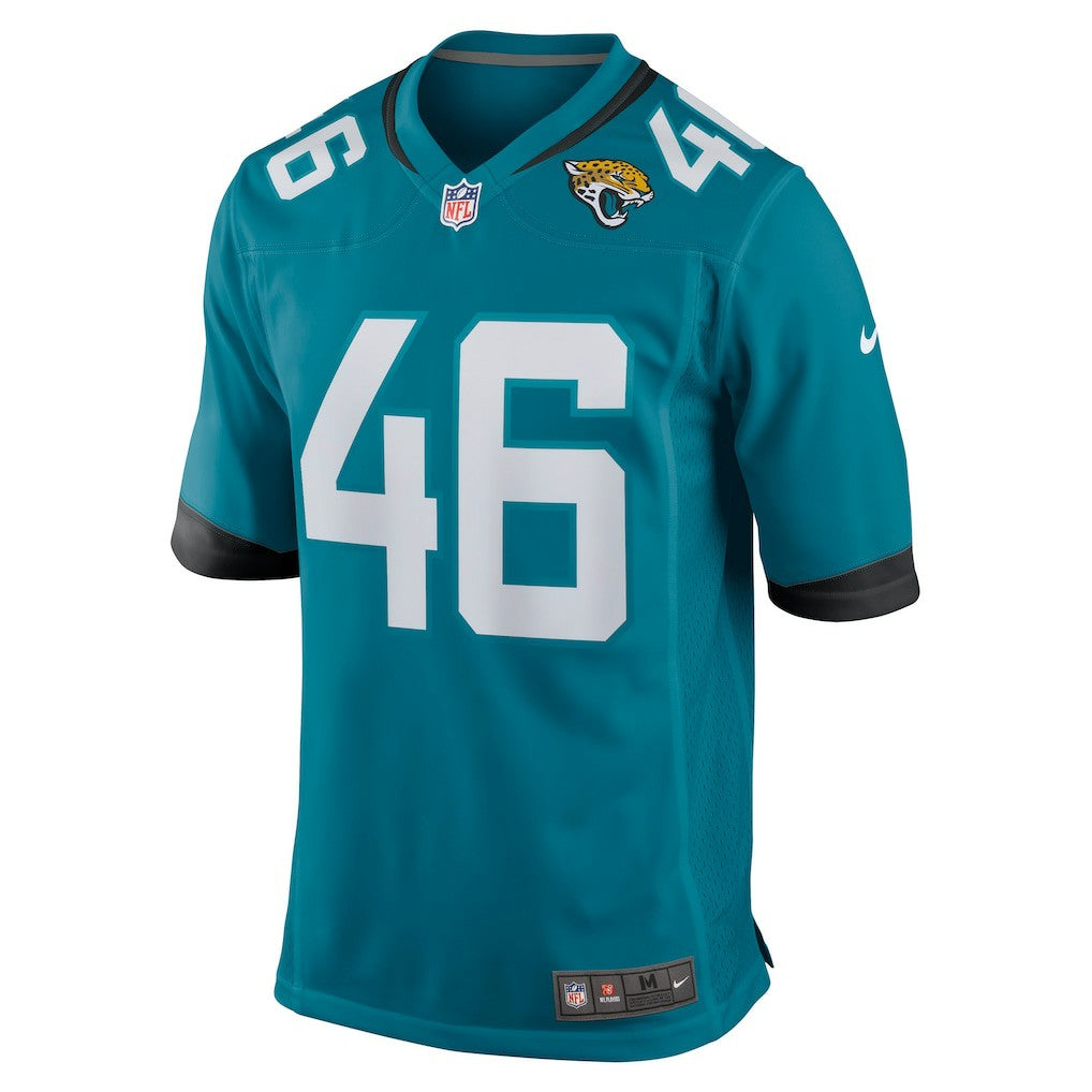 Ross Matiscik Jacksonville Jaguars Game Jersey - Teal - Nike