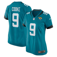 Logan Cooke Jacksonville Jaguars Women's Game Jersey - Teal - Nike