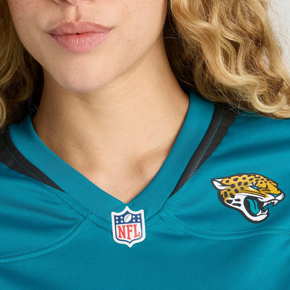Logan Cooke Jacksonville Jaguars Women's Game Jersey - Teal - Nike