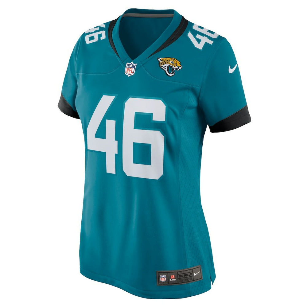 Ross Matiscik Jacksonville Jaguars Women's Game Jersey - Teal - Nike
