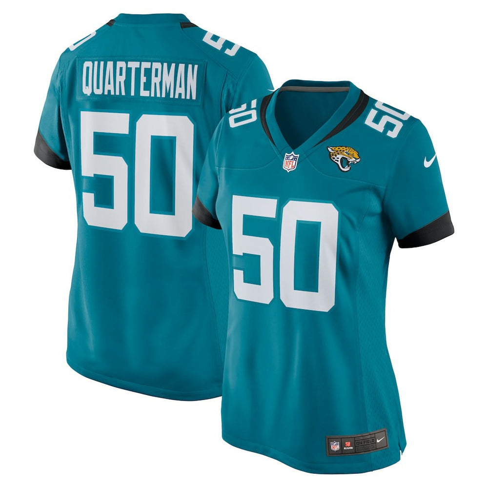Shaquille Quarterman Jacksonville Jaguars Women's Game Jersey - Teal - Nike