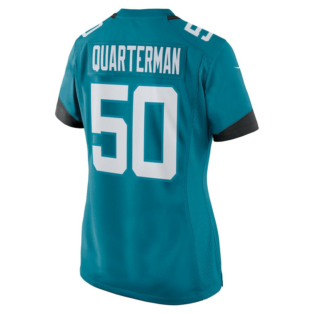 Shaquille Quarterman Jacksonville Jaguars Women's Game Jersey - Teal - Nike