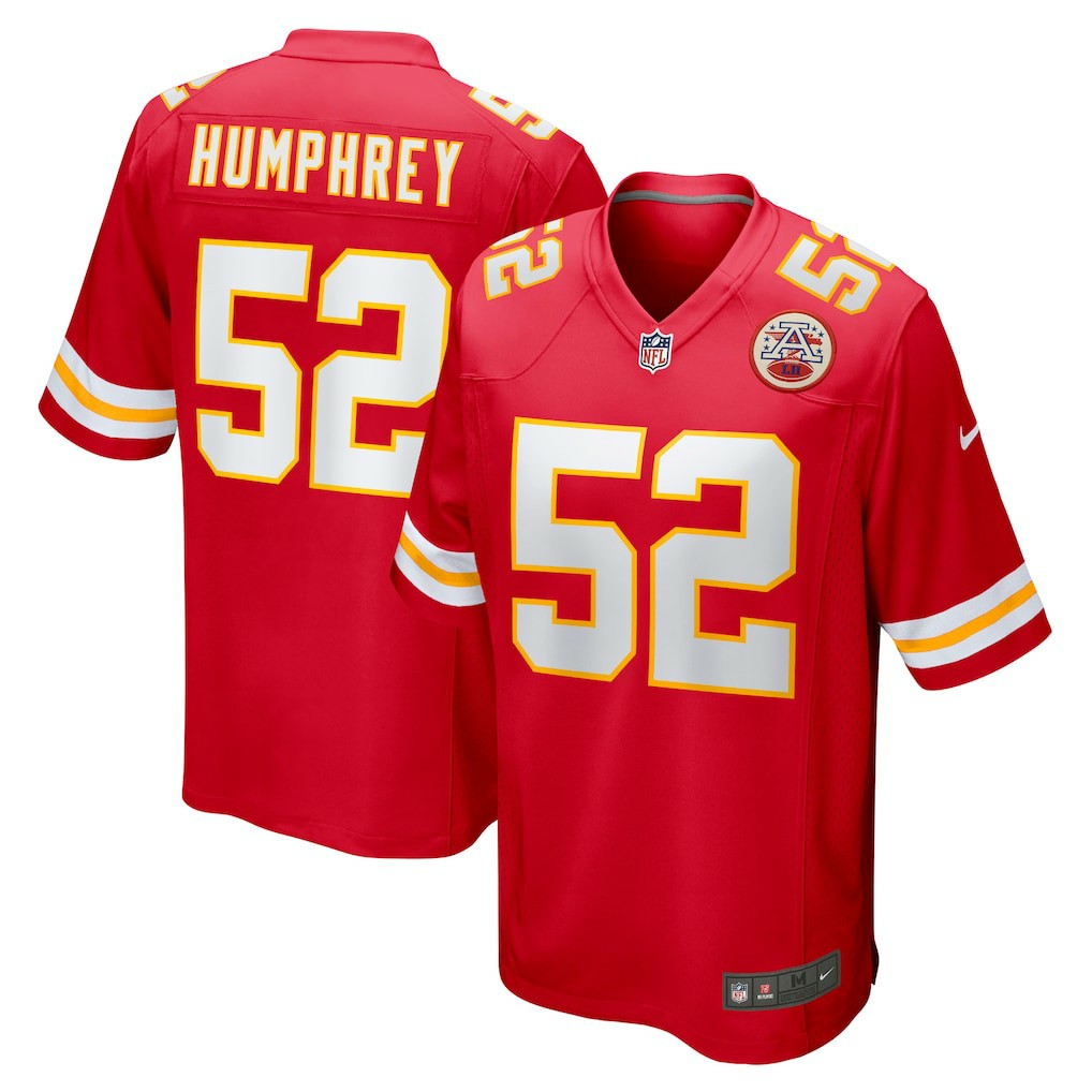 Creed Humphrey Kansas City Chiefs Game Jersey - Red - Nike
