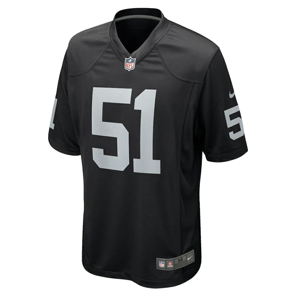 Malcolm Koonce Las Vegas Raiders Game Jersey - Black - Nike