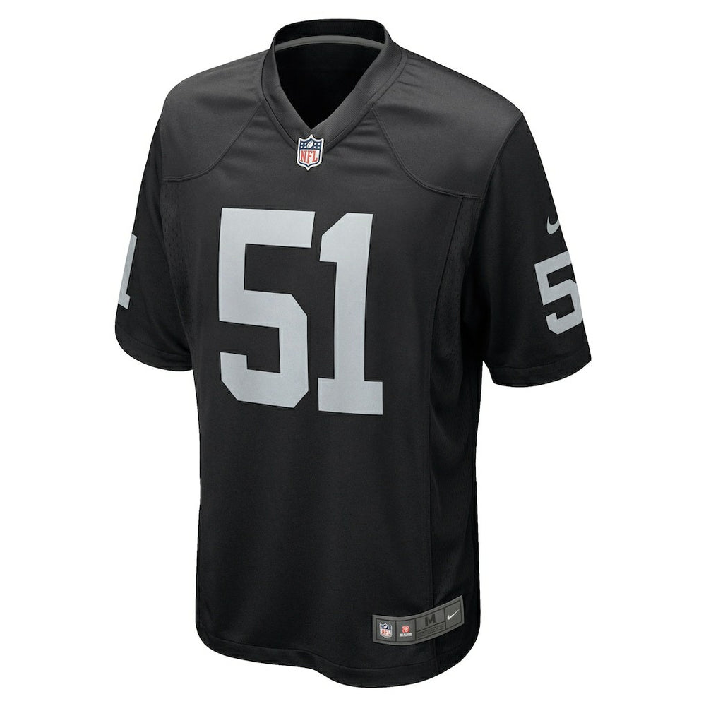 Malcolm Koonce Las Vegas Raiders Game Jersey - Black - Nike