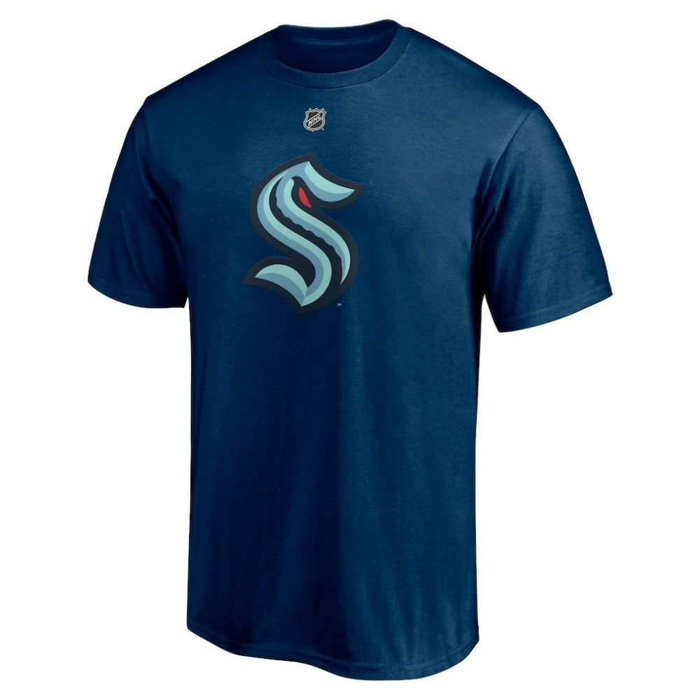 Philipp Grubauer Seattle Kraken Fanatics Authentic Stack Name & Number T-Shirt - Deep Sea Blue | Fanatics online