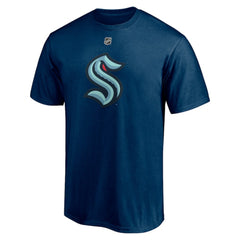Philipp Grubauer Seattle Kraken Fanatics Authentic Stack Name & Number T-Shirt - Deep Sea Blue | Fanatics online