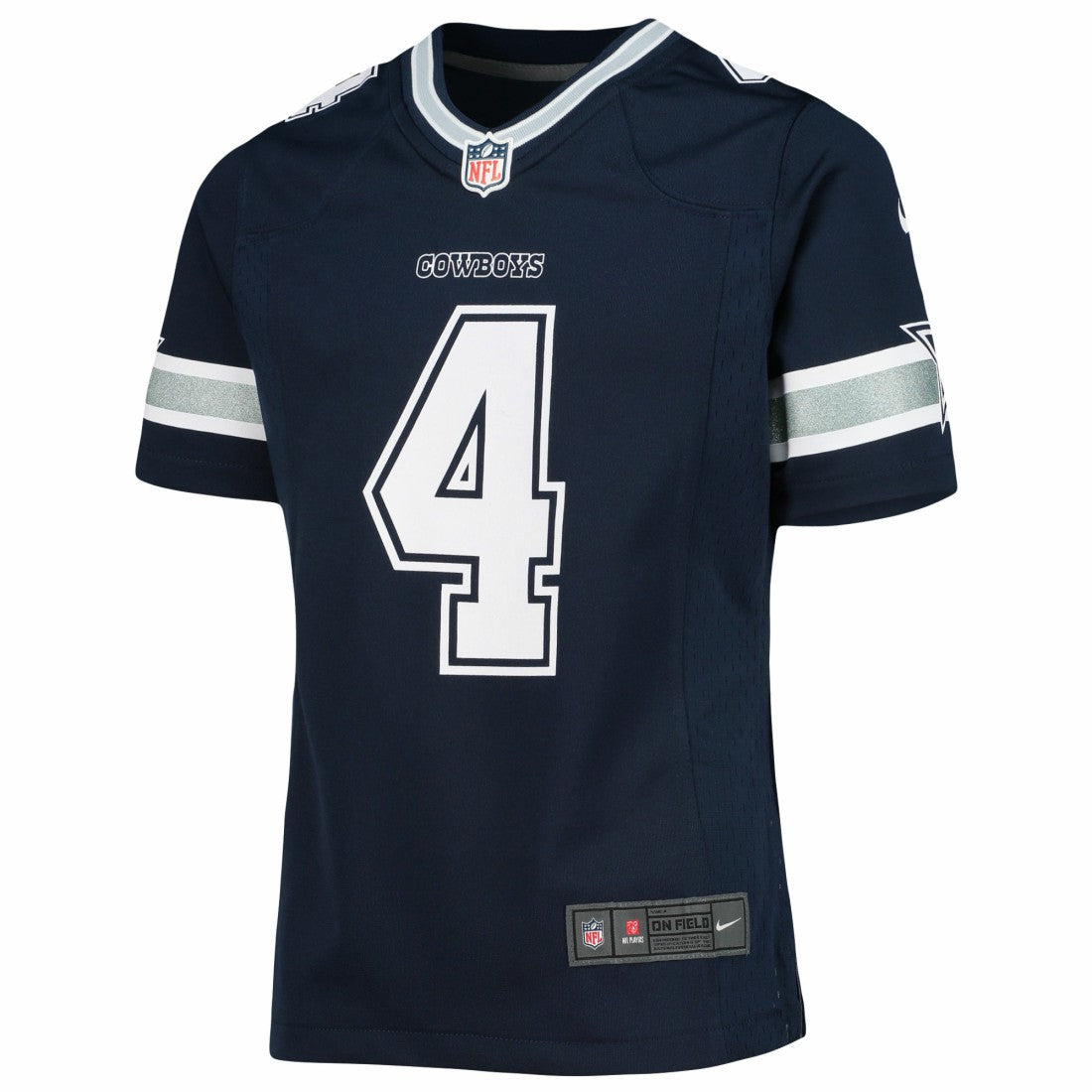 Dak Prescott Dallas Cowboys Girls Youth Team Game Jersey - Navy - Nike