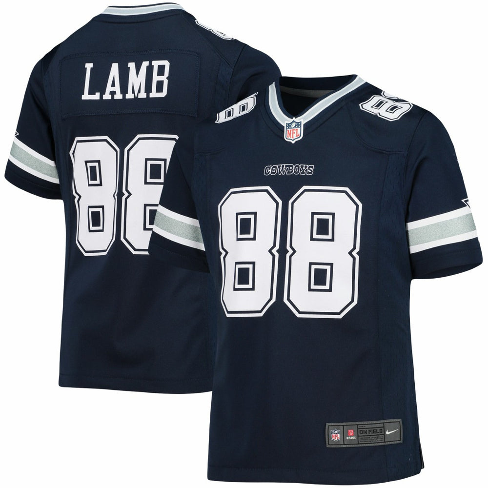 CeeDee Lamb Dallas Cowboys Girls Youth Game Jersey - Navy - Nike