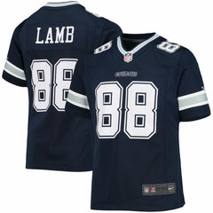 CeeDee Lamb Dallas Cowboys Girls Youth Game Jersey - Navy - Nike