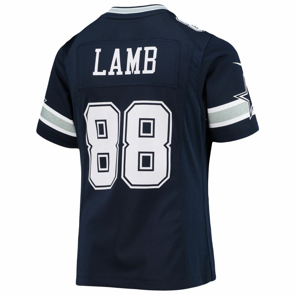 CeeDee Lamb Dallas Cowboys Girls Youth Game Jersey - Navy - Nike