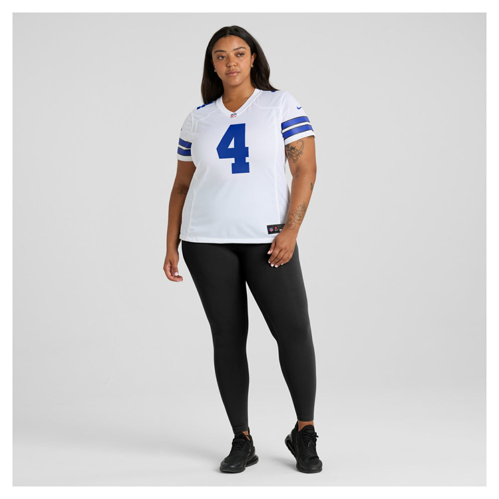 Dak Prescott Dallas Cowboys Women's Team Game Jersey - White - Nike