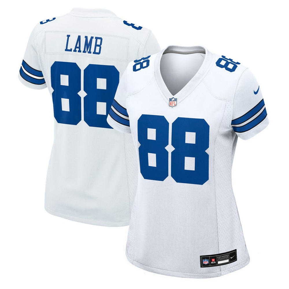 CeeDee Lamb Dallas Cowboys Women's Game Jersey - White - Nike