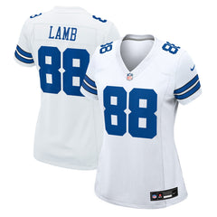 CeeDee Lamb Dallas Cowboys Women's Game Jersey - White - Nike