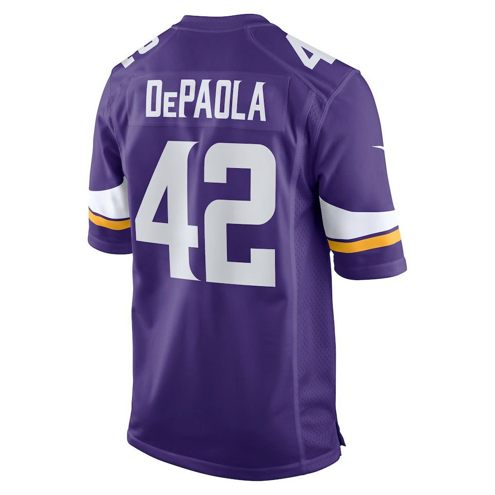 Andrew DePaola Minnesota Vikings Game Jersey - Purple - Nike
