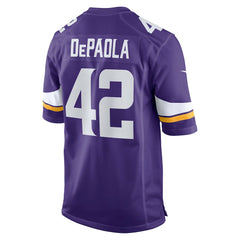 Andrew DePaola Minnesota Vikings Game Jersey - Purple - Nike