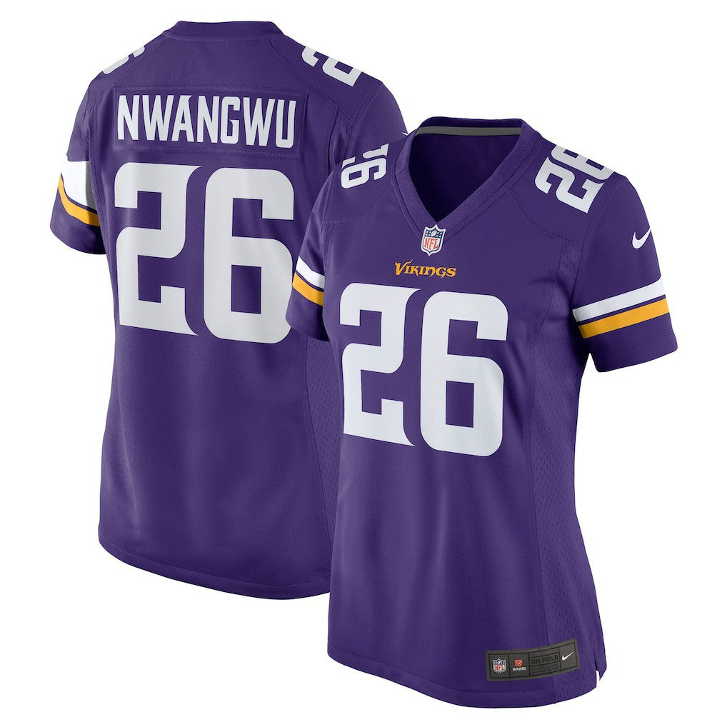 Kene Nwangwu Minnesota Vikings Women's Game Jersey - Purple - Nike