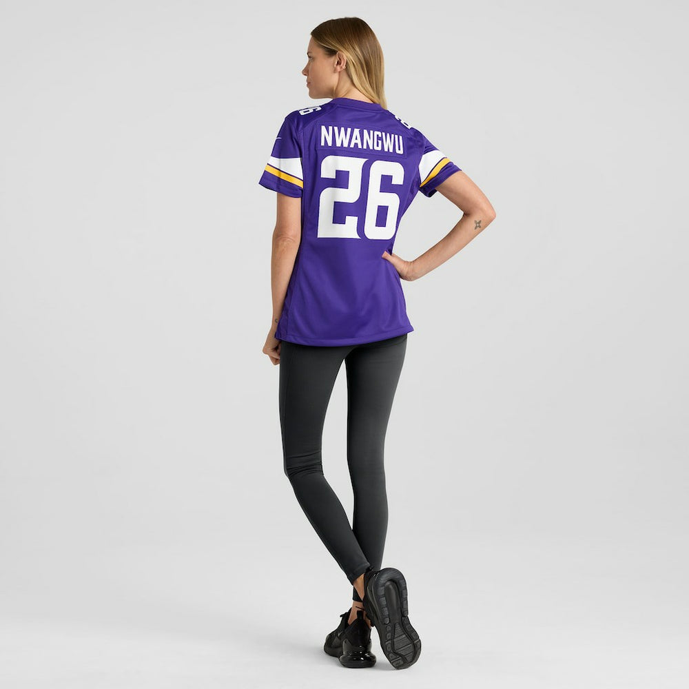 Kene Nwangwu Minnesota Vikings Women's Game Jersey - Purple - Nike