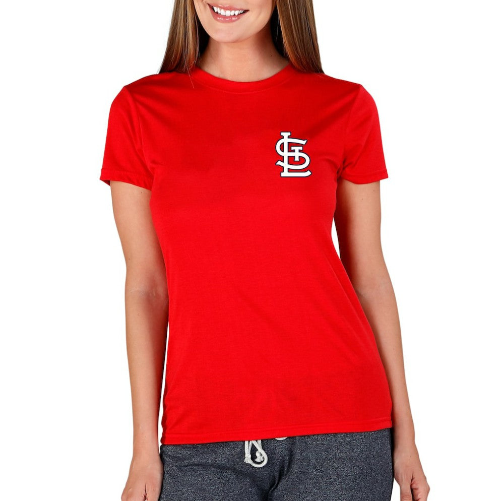 St. Louis Cardinals Concepts Sport Women's Marathon Knit Top Outlet
