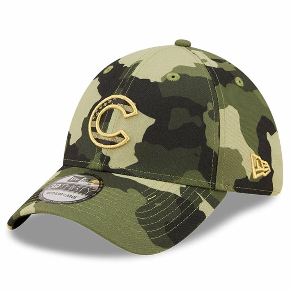 Chicago Cubs New Era 2022 Armed Forces Day 39THIRTY Flex Hat Online
