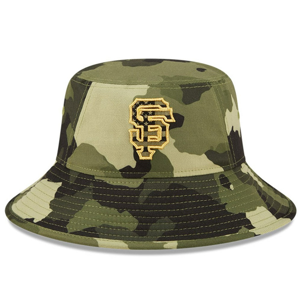 San Francisco Giants New Era 2022 Armed Forces Day Bucket Hat Discount