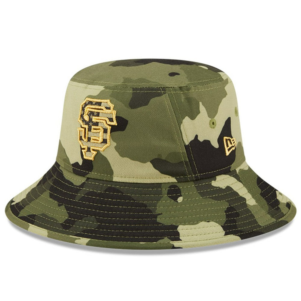 San Francisco Giants New Era 2022 Armed Forces Day Bucket Hat Discount