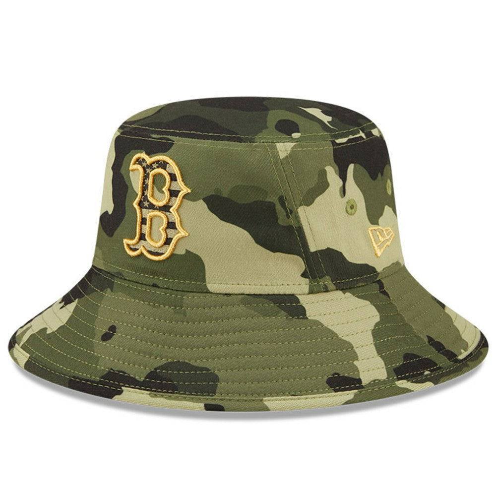 Boston Red Sox New Era 2022 Armed Forces Day Bucket Hat Outlet