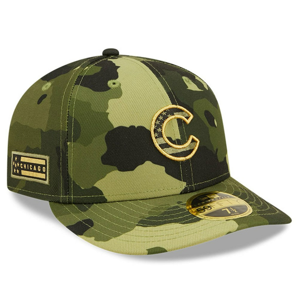 Chicago Cubs New Era 2022 Armed Forces Day On-Field Low Profile 59FIFTY for sale